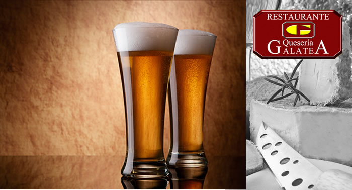 6 cervezas con sus 6 tapas por 5€ en el Restaurante Quesería Galatea. Disfrutalo con tu gente.
