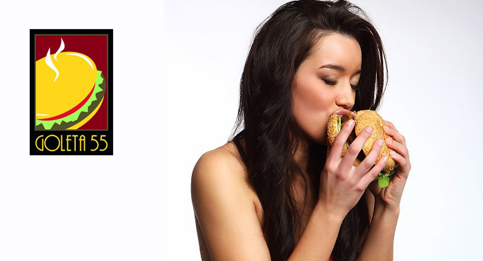 Hamburguesa completa, Bebida y Patatas especiales por 4,95€ en Goleta 55 ¡Irresistible!