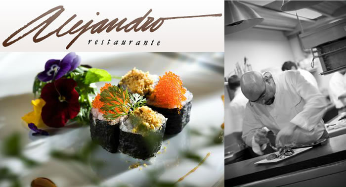 Menú Ejecutivo en el Restaurante Alejandro, galardonado con una estrella Michelín
