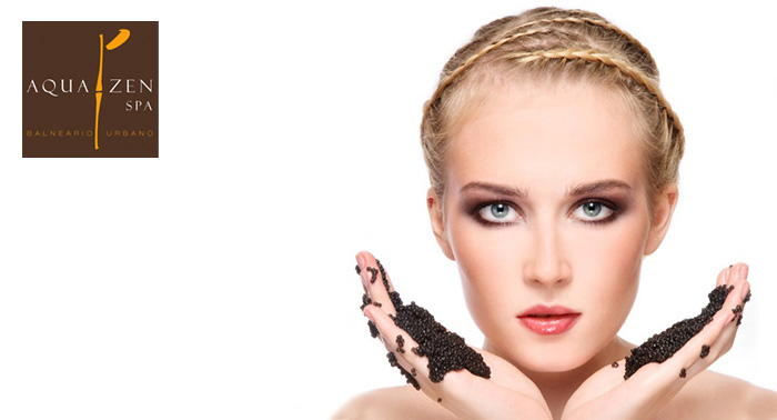 Tratamiento facial de Caviar + Diagnóstico de Luz Wood + Esmaltado, desde 19€ en Aqua Zen Spa. 