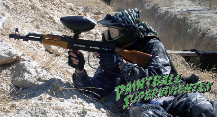 ¡ Al ataque! Una partida de Paintball con DVD de regalo y diferente escenarios por 13€. 