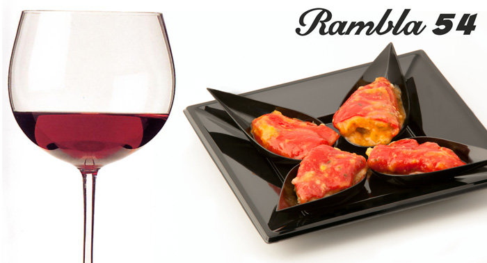 Jarra de cerveza o Vino Ribera del Duero con 4 tapas desde sólo 7,20€ en Gastrobar Rambla 54