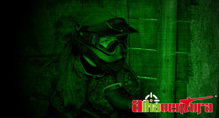 Partida de Paintball Nocturna + Barbacoa + 200 bolas + Campo Privado 8000m + Fotos, sólo 18€