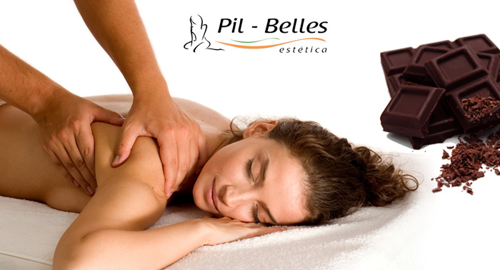 ¡Ritual de Bienestar! Masaje Relajante + Tratamiento de Oliva, Castaña, Vino o Chocolate, por 19€