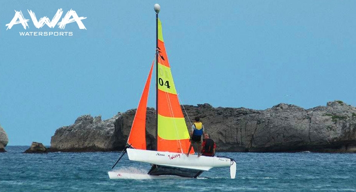 Navega en un Catamarán durante 2 horas por 29€ en vez de 100€, con reportaje fotográfico incluido.