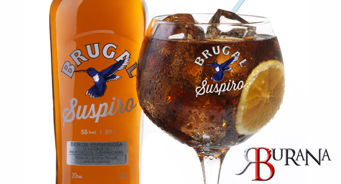 ¡Levanta tu copa! 1 o 2 botellas de Brugal Anejo+ refrescos + Botella de Cava y Tarta en Burana