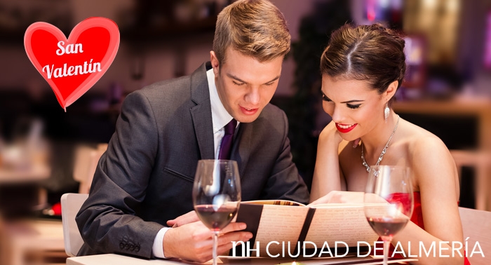 Cena Romántica San Valentín, Habitación, desayuno y Cava de regalo en Hotel NH Ciudad Almería