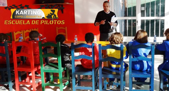 Curso de Pilotaje para niños en Escuela de Pilotos Karting Copo & Roquetas ¡El mejor regalo!