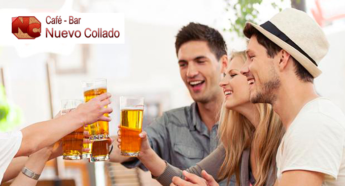 2 o 8 Bebidas +Ración de Patatas +Ración al gusto (tabernero, chistorra, tocineta, caracoles..)