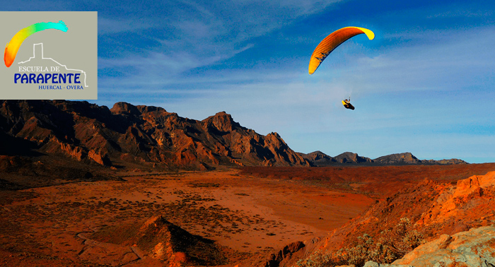 Regala un increíble viaje por el cielo. Vuelo en Paramotor con monitor, en Mojácar!!