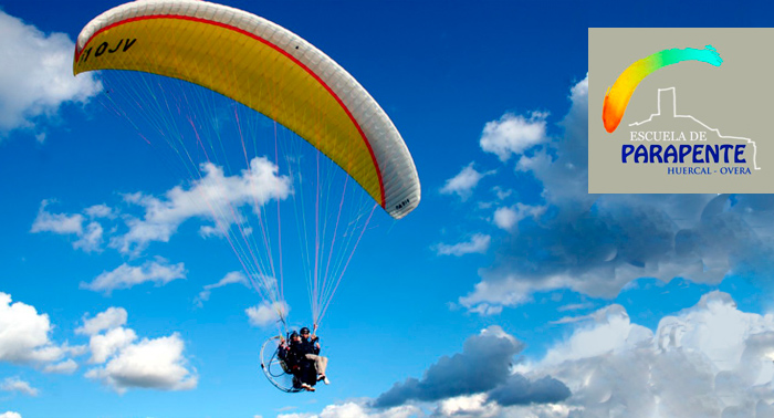 Regala un increíble viaje por el cielo. Vuelo en Paramotor con monitor, en Mojácar!!