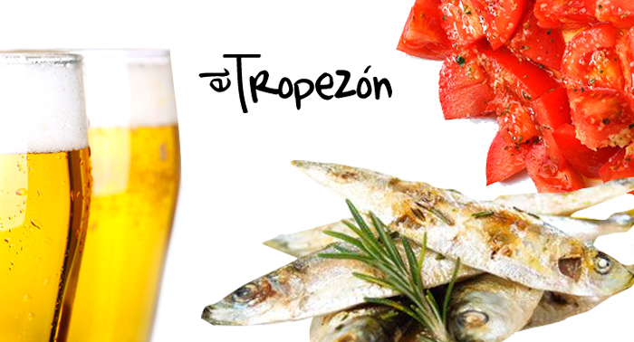 2 Bebidas + 1 ración de Tomare RAF + 1 ración de Sardinas por sólo 7,50€ en El Tropezón