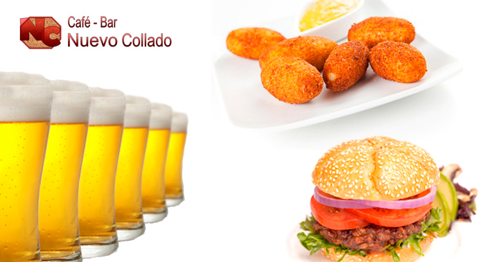 2 o 8 Bebidas +Ración de Patatas +Ración al gusto (tabernero, chistorra, tocineta, caracoles..)