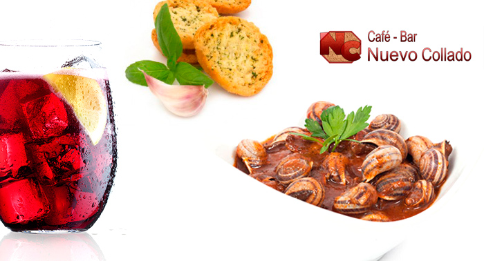 2 o 8 Bebidas +Ración de Patatas +Ración al gusto (tabernero, chistorra, tocineta, caracoles..)
