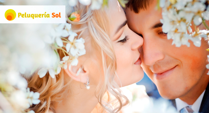 TE CASAS  !!! Pues este es tu plan: Bono de novia: Peinado+Maquillaje+Pruebas, solo por 140 € 