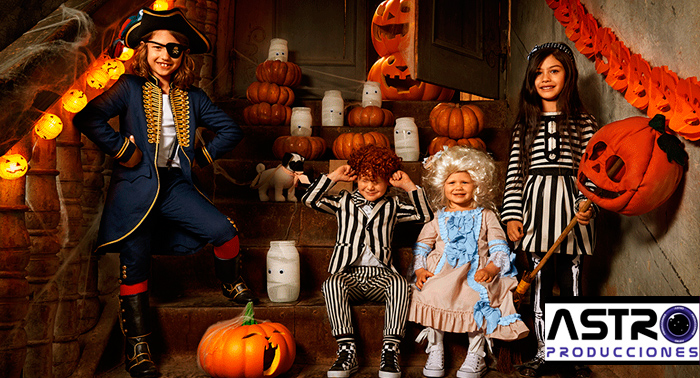 Reportaje especial Halloween con 3 fotos ¡Ven disfrazado solo, en familia, con tu mascota!