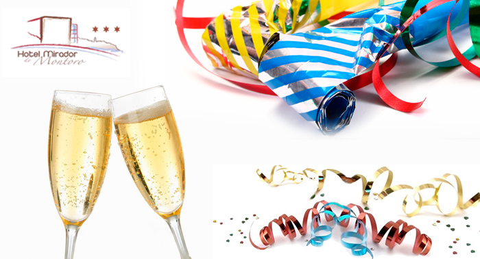Plan para Nochevieja: Alojamiento + Cena especial fin de año + 1 copa + cotillón + desayuno