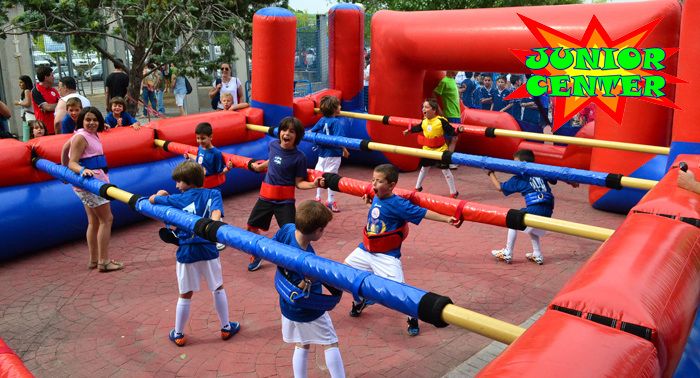 ¡Pasa un día en familia! Paintball + Futbolín humano para niños a partir de 7 años y adultos