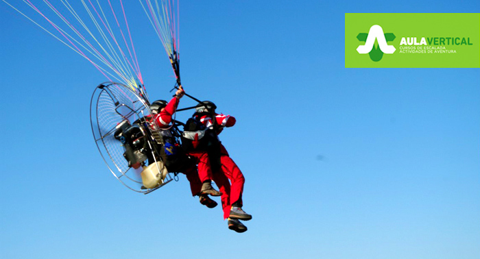 Estas Navidades vive una completa aventura!!!! Puenting ,Rapel volado y vuelo en Paramotor!!!!!
