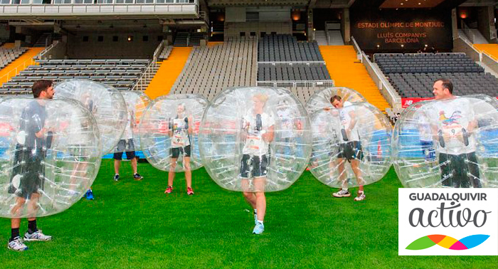 Descubre el deporte más divertido de Córdoba!! Footbubble!!!! Desde sólo 9.50€