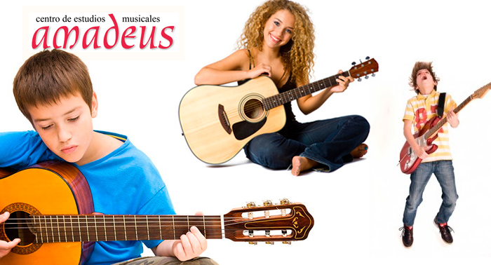 ¿Pasión por la guitarra? Esta es tu oportunidad! Curso individual (niños o adultos) + Matrícula
