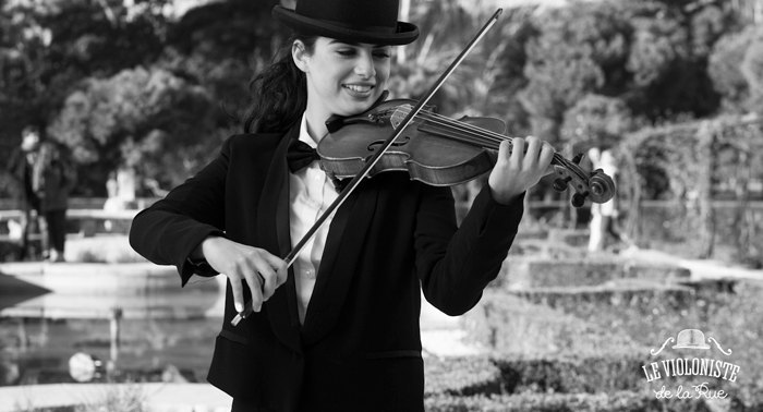 Da la nota romántica y sorprende a tu pareja con la elegante melodía de Le Violoniste de la Rue