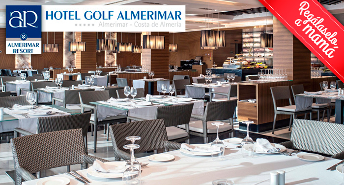Una experiencia 5 estrellas: Spa + Cena Buffet  + 1 bebida en el Hotel Golf Almerimar 5*