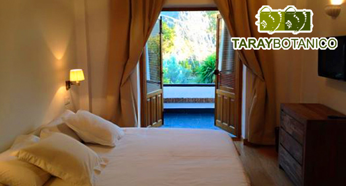 Escapada a Órgiva en la Alpujarra con desayuno para 2 personas en Hotel Taray Botánico
