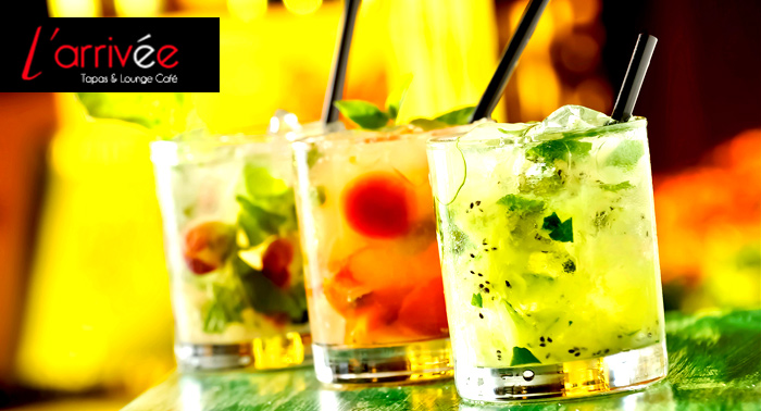 Menú Afterwork para 2 pers: 2 Mojitos o Caipiriñas + Plato a elegir sólo 9€ y opción Gin Tonic