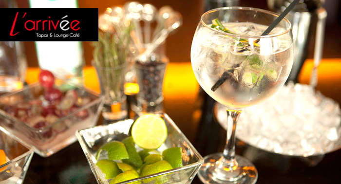 Menú Afterwork para 2 pers: 2 Mojitos o Caipiriñas + Plato a elegir sólo 9€ y opción Gin Tonic