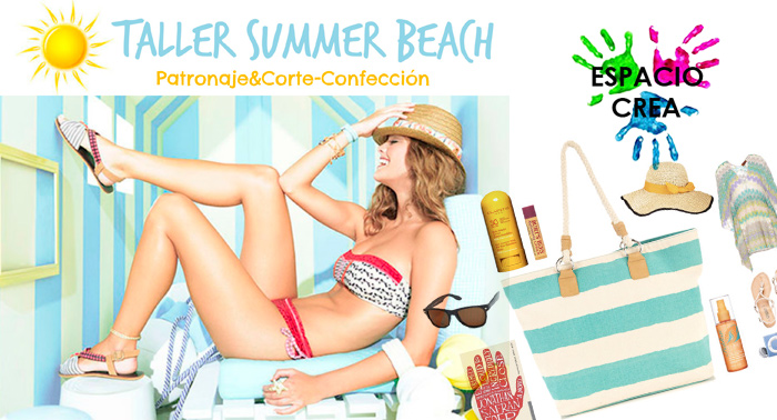  Taller Summer Beach (1 mes). ¡Diseña tu look más veraniego creando tu bikini, bolso y diadema!