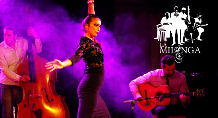 Concierto de La Milonga en el Castillo de Carboneras, con Mayte Beltrán y Tony Santiago.