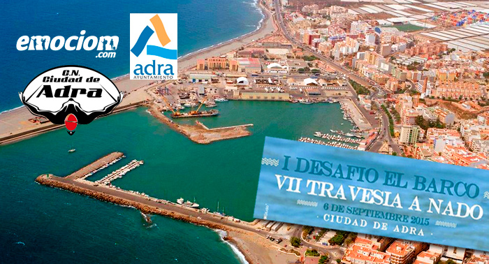 Inscríbete ya al I Desafío El Barco y VII Travesía a Nado, 6 de septiembre en la Playa de Adra.