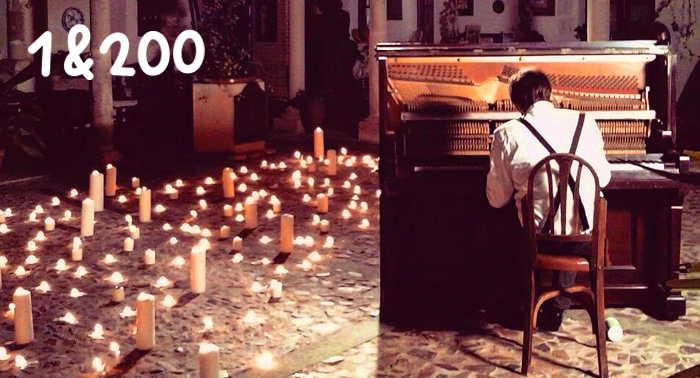 Concierto 1 Piano & 200 Velas en el encantador Monasterio de San Jerónimo, por David Gómez.