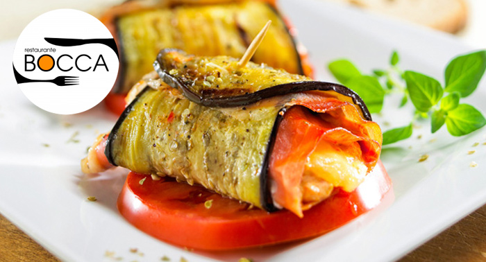Menú Degustación Italiano con bebida y opción postre sólo 19.95€!!! Para 2 personas