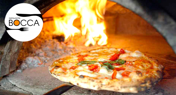 Menú Italiano para 2 personas: Botella de lambrusco + 1 Provolone + 2 Pizzas o Pastas