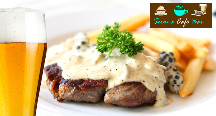 Menú para 2 Pers: 6 tubos + Croquetas caseras + carne al roquefort y patatas a lo pobre+ postre