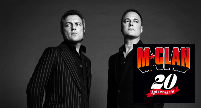 Entradas para el Concierto de M-clan en el Auditorio de Roquetas sólo 14€ en su gira 20 años