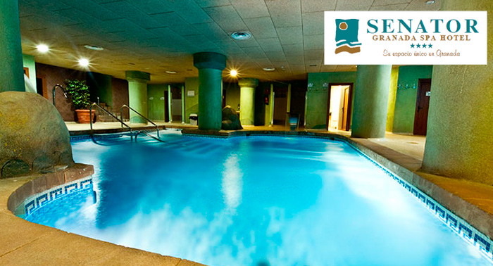 Ven a relajarte con este Circuito Spa en Hotel Senator Granada**** sólo 9€