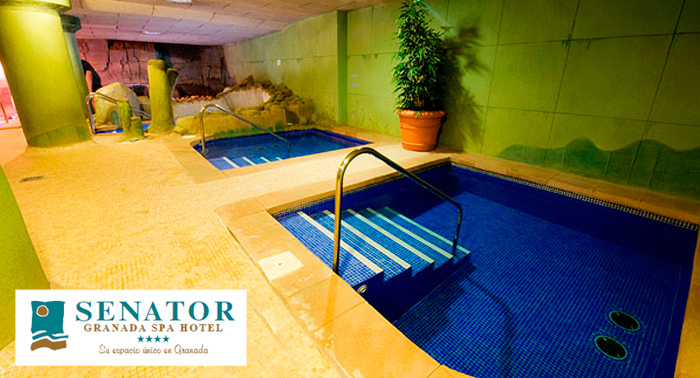 Ven a relajarte con este Circuito Spa en Hotel Senator Granada**** sólo 9€