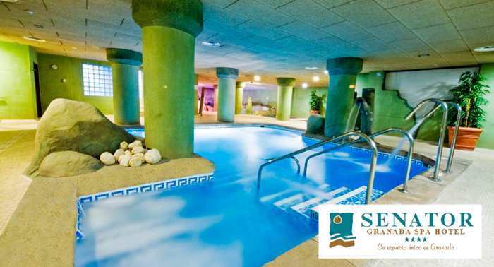 Ven a relajarte con este Circuito Spa en Hotel Senator Granada**** sólo 9€
