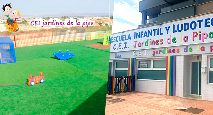 1 o 2 meses de guardería o ludoteca (6h/día) en CEI Jardines de la Pipa