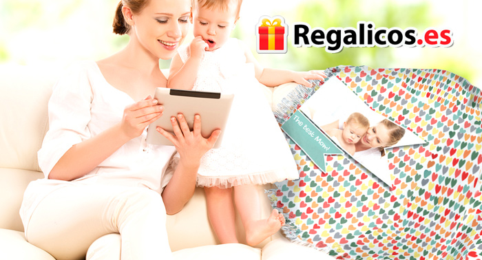 ¡Decora tu hogar con tus fotos más especiales! Manta, colcha multiusos o lámpara personalizada.