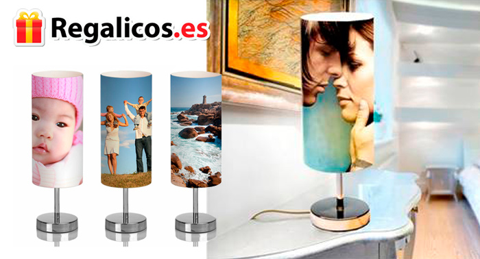¡Decora tu hogar con tus fotos más especiales! Manta, colcha multiusos o lámpara personalizada.