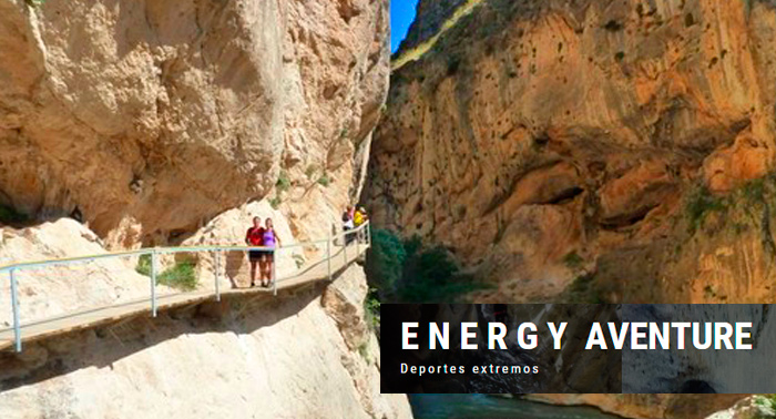 ¡Circuito Multiaventura en Los Cahorros! Senderismo + Escalada + Rapel para 2, 4 ó 6 personas.