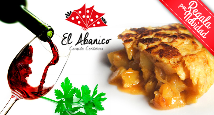 Delicioso Menú para 2:  4 platos para compartir, postre y Bebidas, en Taberna el Abanico!!