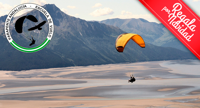 Regala un increíble viaje por el cielo. Vuelo en Parapente para una o dos personas desde 39,90€