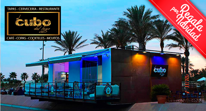 Menú Gourmet para 2 personas en el Cubo del Lago, con bebidas y postres incluidos