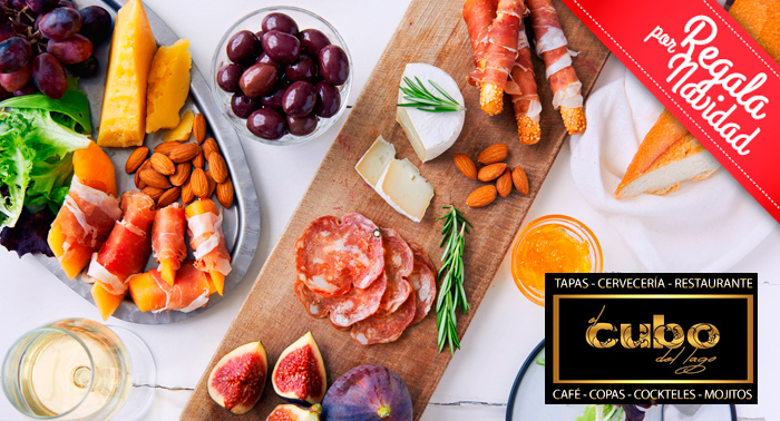 Menú Gourmet para 2 personas en el Cubo del Lago, con bebidas y postres incluidos