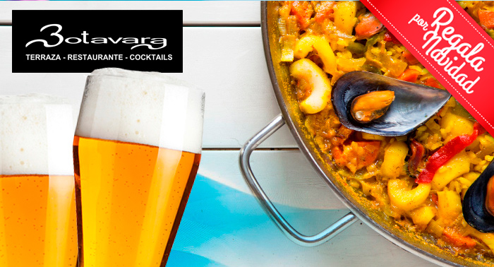 Arroz para 2 + 2 bebidas. Deliciosa experiencia gastronómica en San José.